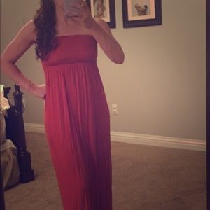 Very cute summer dress in burnt orange